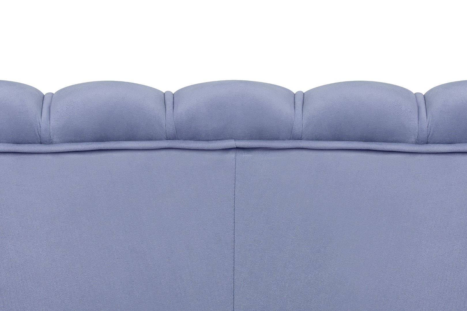 Диван ракушка для гостиниц Pearl Triple Blue на черных ножках в интерьере в Москве Диван ракушка для гостиниц Pearl Triple Blue на черных ножках в интерьере