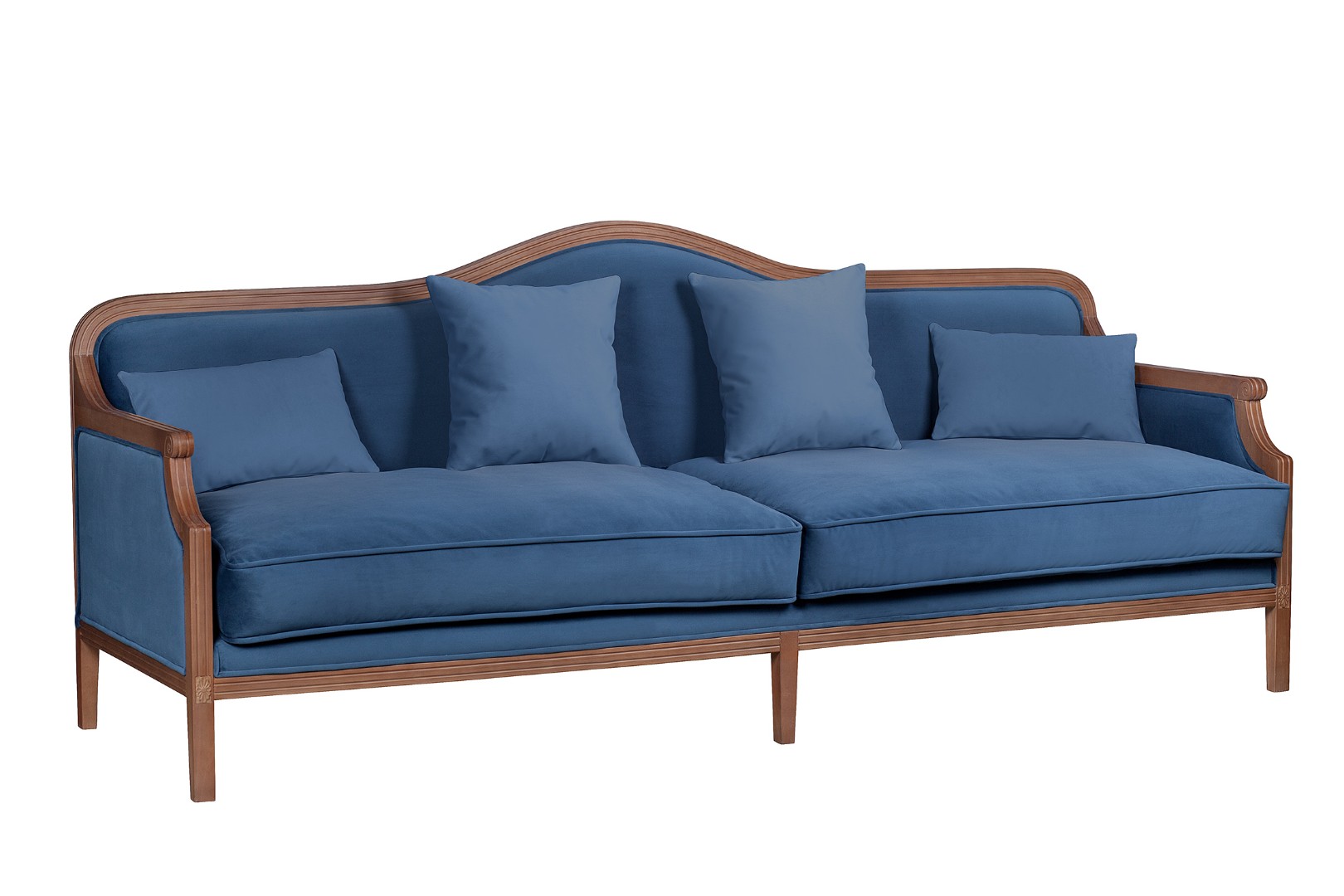 купить Диван с высокой спинкой Madesta Blue