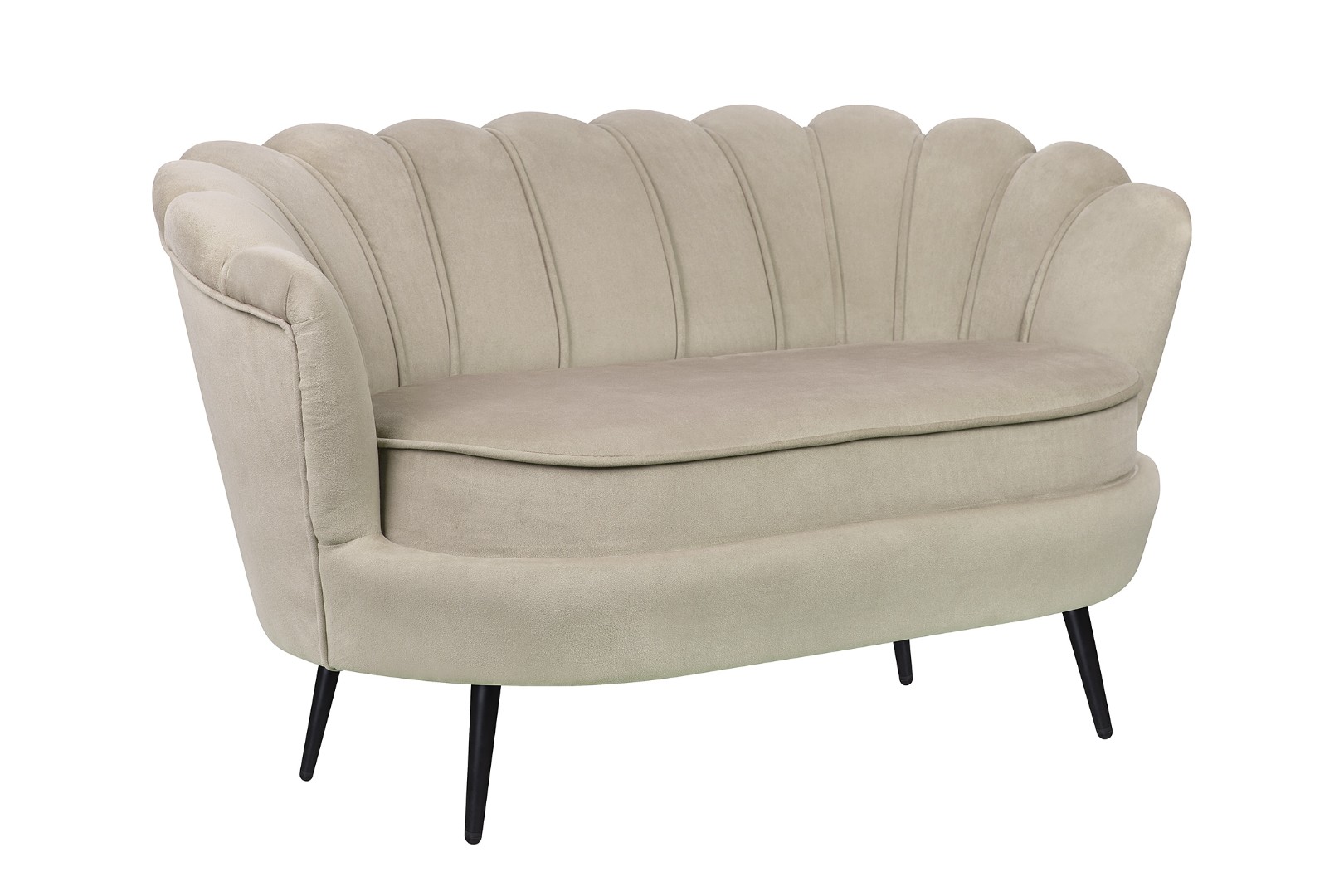 купить Дизайнерский диван Pearl Double Taupe на черных ножках в Москве купить Дизайнерский диван Pearl Double Taupe на черных ножках