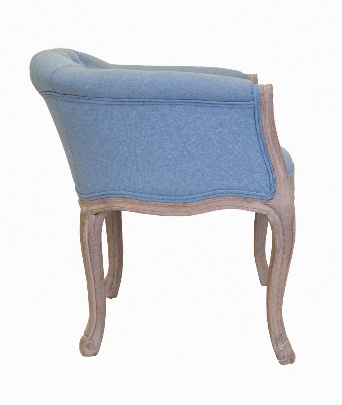 купить Низкое кресло ретро Kandy Light Blue