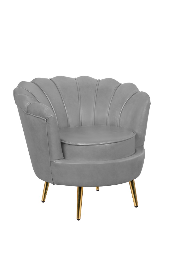 купить Низкое кресло ракушка Pearl Grey V2