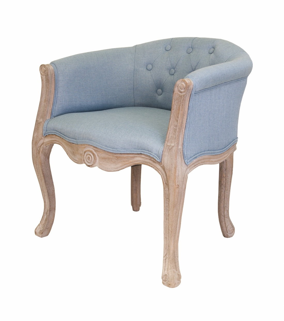 Низкое кресло ретро Kandy Light Blue в интернет-магазине