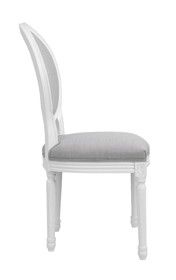 купить Дизайнерский обеденный стул Miro White and Grey