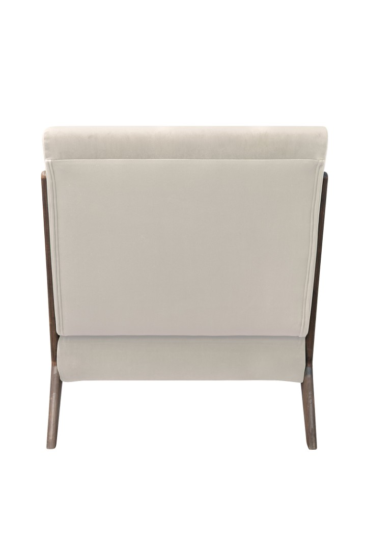 заказать Низкое кресло с деревянными подлокотниками Mody Beige бежевый в Москве заказать Низкое кресло с деревянными подлокотниками Mody Beige бежевый