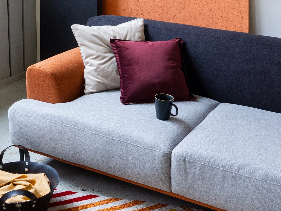 Диван Portofino wave 2-х местный в интерьере в Москве Диван Portofino wave 2-х местный в интерьере