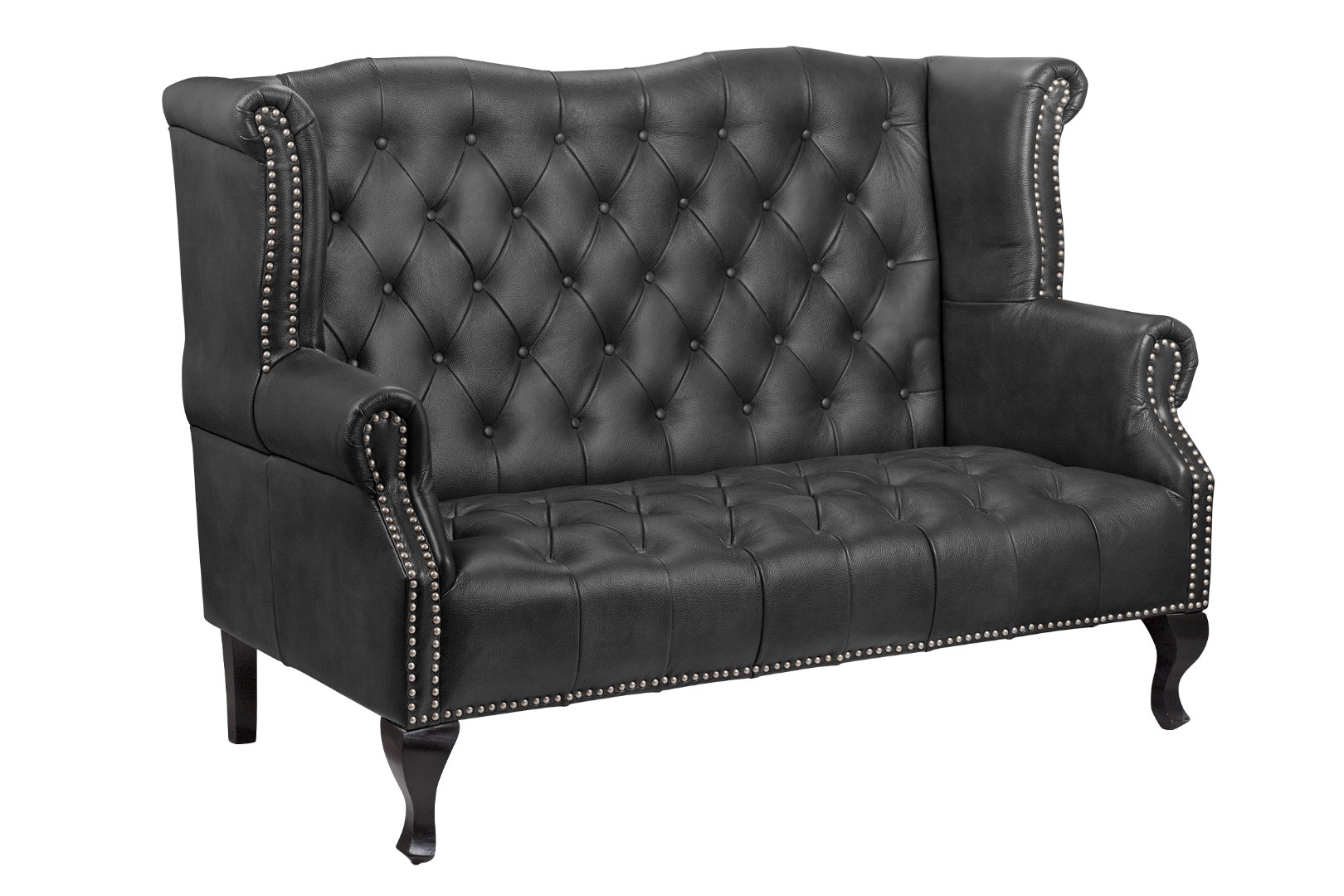 купить Кожаный дизайнерский диван Royal Sofa Black