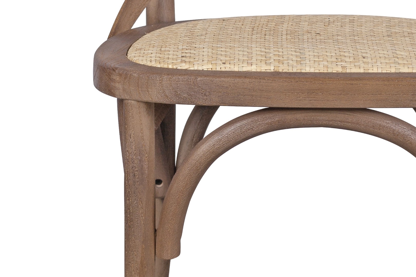 фото Стул Cross Back Brown в интерьере