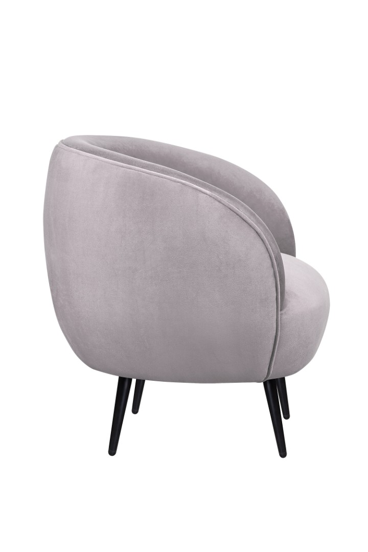заказать Мягкое кресло Benee Grey на черных ножках в Москве заказать Мягкое кресло Benee Grey на черных ножках