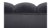 Комплект кресел и дивана ракушка Pearl Triple Black №3