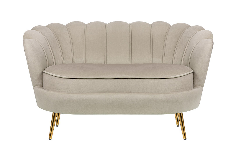 Дизайнерский двухместный диван Pearl Double Taupe