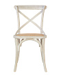 Стул ретро Cross Back White Brush №0