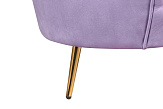 Диван ракушка для гостиниц Pearl Triple Purple №6