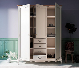 Шкаф Leontina для одежды с ящиками арт ST9327/34