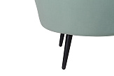 Диван ракушка Pearl Double Green на черных ножках №6