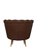 Низкое кресло ракушка Pearl Brown V2 №3