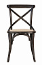 Стул Cross Back Black Brush
