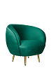 Мягкое кресло Small Benee Green V2 №0
