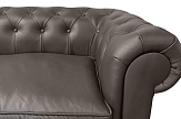 Диван из коричневой кожи Chesterfield Brown Leather 2S №5
