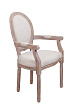 Мягкий стул с подлокотниками Volker Arm Beige V2 №1