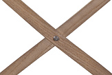 Стул Cross Back Brown №7