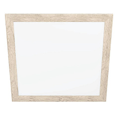 99436 Потолочный светильник PIGLIONASSO, LED 32W, 4700lm, L645, B645, H55, сталь/пластик/дерево, бел