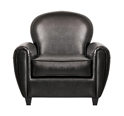 Кожаное кресло Flog Black