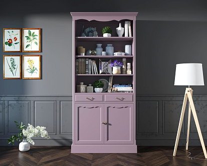 Книжный шкаф "Leontina Lavanda" арт ST9330L