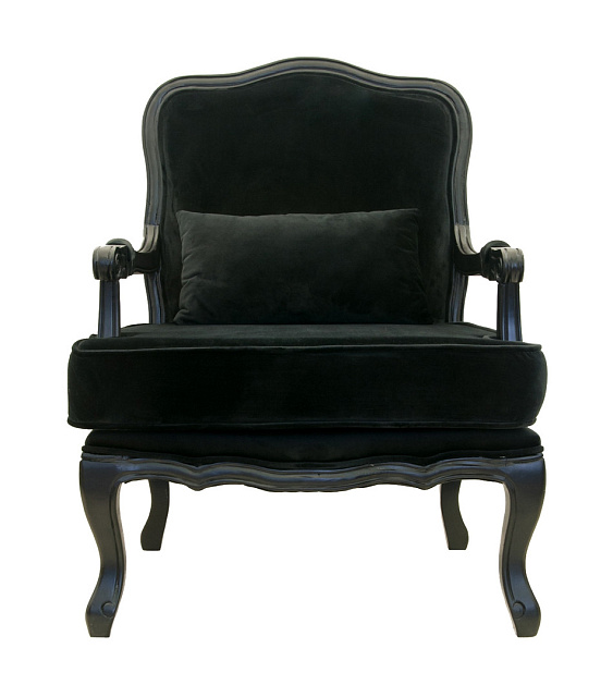 Мягкое полукресло с подлокотниками Nitro Black в Москве Мягкое полукресло с подлокотниками Nitro Black