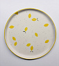 Тарелка "Лимонная" диаметр 19см