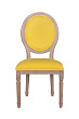 Стул с круглой спинкой Volker Oak Yellow №0