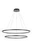 Люстра Orblaze 2 rings 800 black