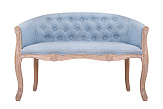 Дизайнерский двухместный диван Kandy Double Light Blue №0