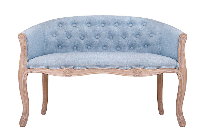 Дизайнерский двухместный диван Kandy Double Light Blue