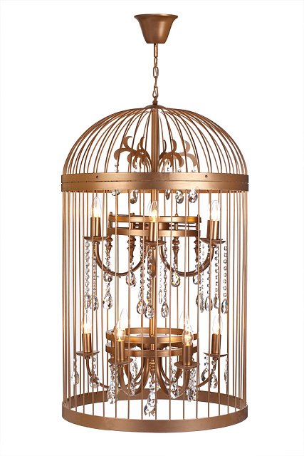 Люстра Birdcage D60 Gold в Москве Люстра Birdcage D60 Gold