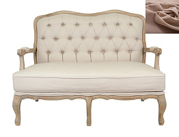 Прямой диван модерн Yareli цвет коричневый