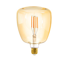 Лампа светод. филамент. диммир. T140, 4W(E27), 2200K, 400lm, янтарный