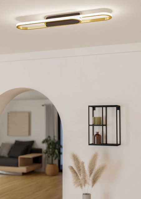 902159 Светодиодный настенно-потолочный светильник с регулировкой цветовой температуры CONIVARENA, 20W(LED), 2700K, 4000K, 6500K, 2500lm, сталь, алюми