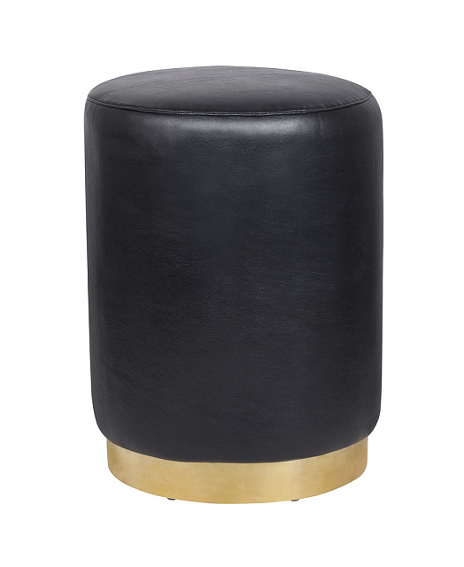 Дизайнерский пуф Topper Black в Москве Дизайнерский пуф Topper Black