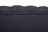 Низкое кресло ракушка Pearl Black Boucle №4
