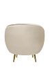 Мягкое кресло для гостиниц Small Benee Beige №3