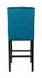 Дизайнерский барный стул Skipton Blue Velvet №2