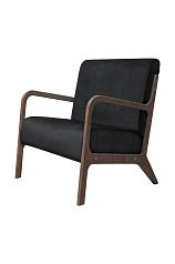 Низкое кресло Mody Black