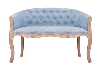 Дизайнерский двухместный диван Kandy Double Light Blue
