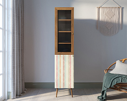 Буфет "Berber" узкий принт 45 арт BB39/Print_45