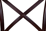 Стул Cross Back Chocolate №4