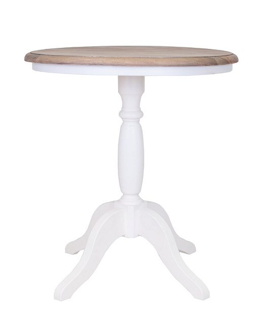 Журнальный столик круглый Valent White в Москве Журнальный столик круглый Valent White