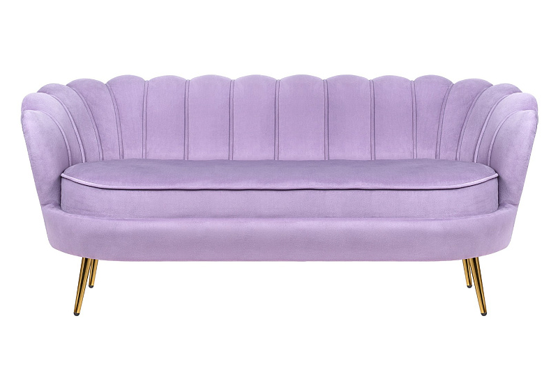Диван ракушка для гостиниц Pearl Triple Purple