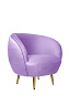 Мягкое кресло Small Benee Purple