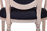 Мягкий стул с подлокотниками Delo Arm Black №4