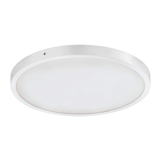 97266 Светодиодный накладной светильник FUEVA 1, 25W(LED), 2500lm, ?400, H30, алюминий, белый/пластик,